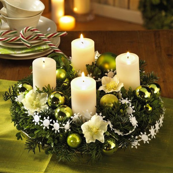 diy christmas candle centerpieces 40 enchanting ideas diy christmas candle centerpieces 40 enchanting ideas