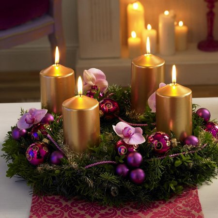 DIY christmas candle centerpieces – 40 enchanting ideas for your ...
