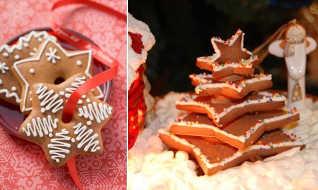cute-christmas-treats-gingerbread-cookies-ornaments-stars-christmas-tree