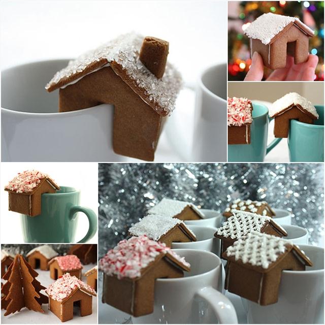 cute-christmas-treats-mini-gingerbread-houses-hot-chocolate-decor