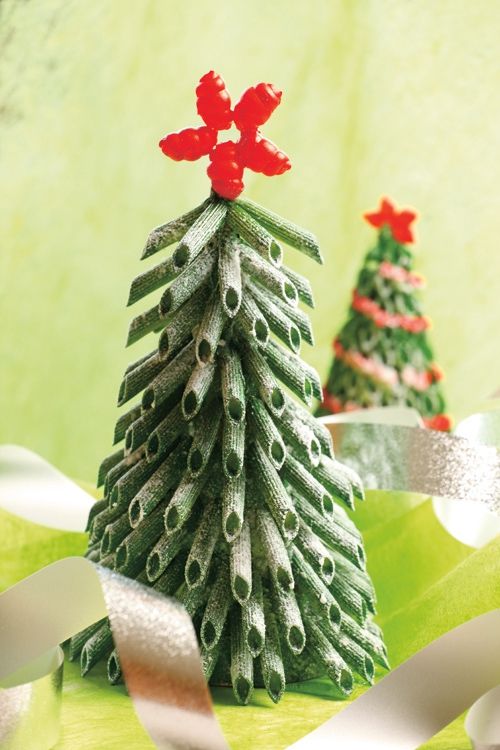 diy-mini-christmas-tree-tabletop-green-fake-snow