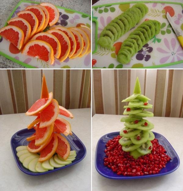 Homemade edible Christmas trees - Eye-catching and 