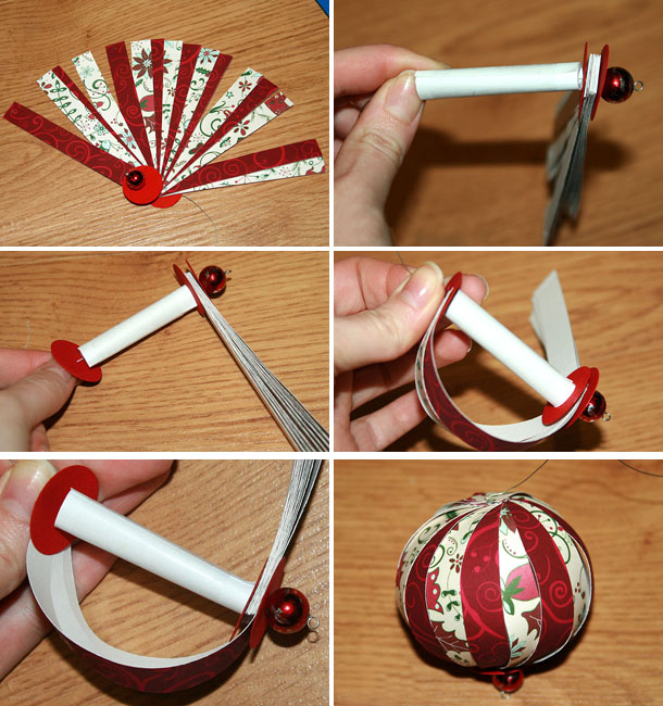 homemade-christmas-ornaments-paper-crafts-red-white