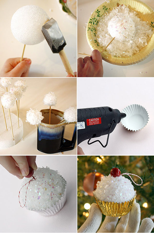 Homemade Christmas tree ornaments - 15 easy DIY ideas and 