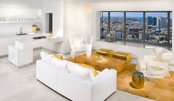 fashion color trends for 2014 gold and white contemporary interior design