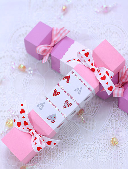 diy valentine gifts wrapping ideas bonbon ribbons hearts
