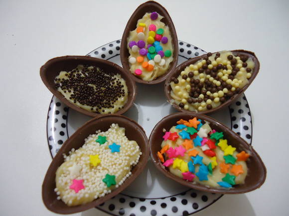 easter chocolate eggs dessert decorations party treat