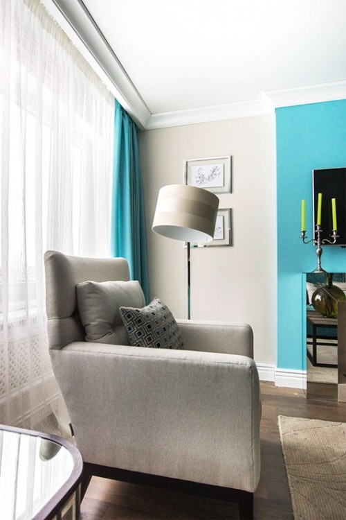 Gallery Turquoise living room 2
