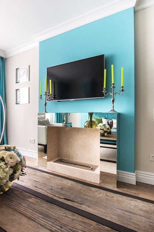 Gallery Turquoise living room 4
