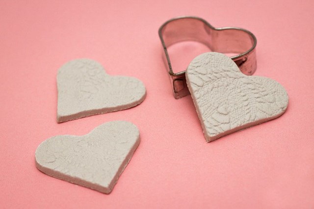 Valentine's day Heart candy Polymer Clay Cutters - Lala Handmade