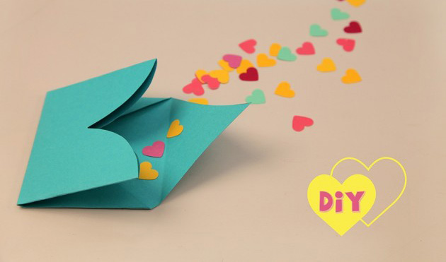 valentines day projects kids easy ideas handmade gift classmates hearts confetti