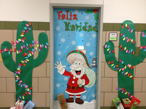 Christmas door decorations – ideas for the front and 