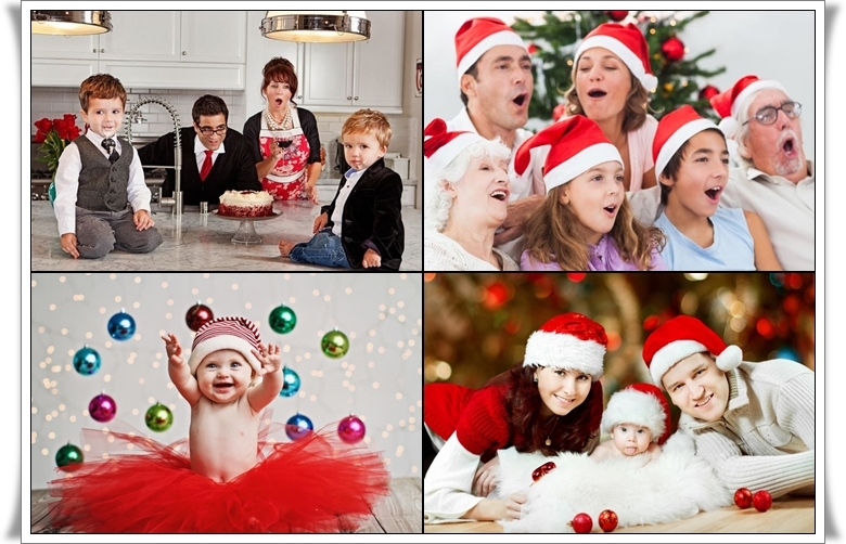 family christmas portrait ideas